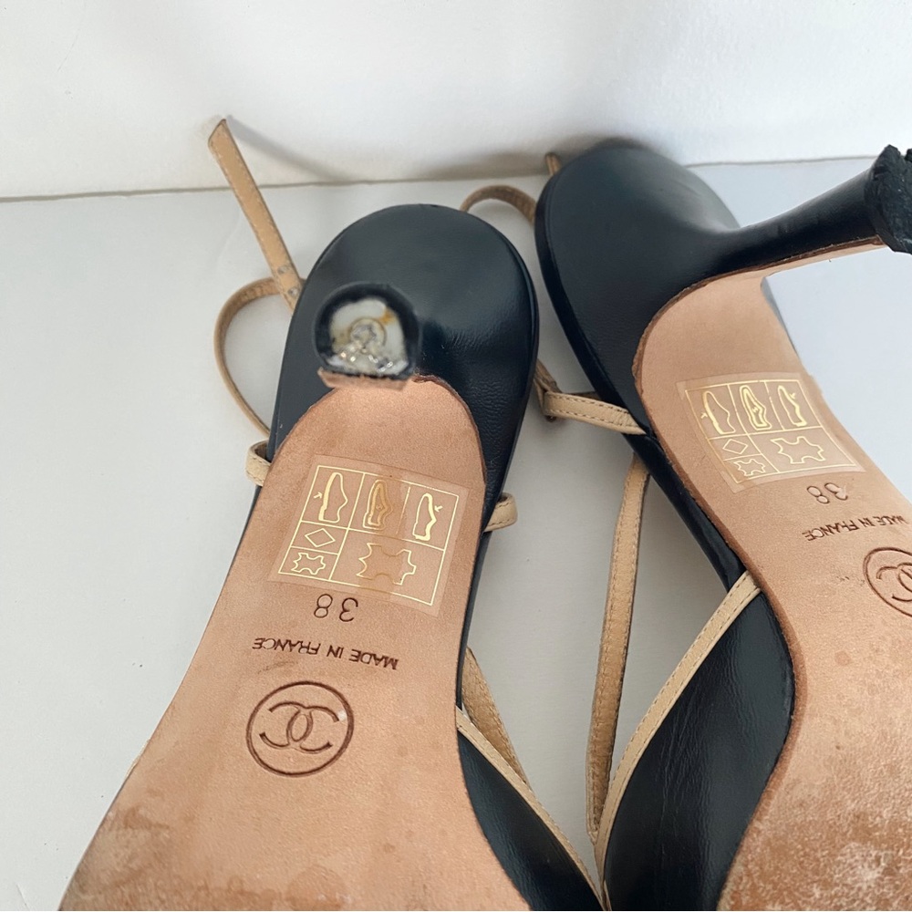 Chanel Vintage Cc Shoes - image 6